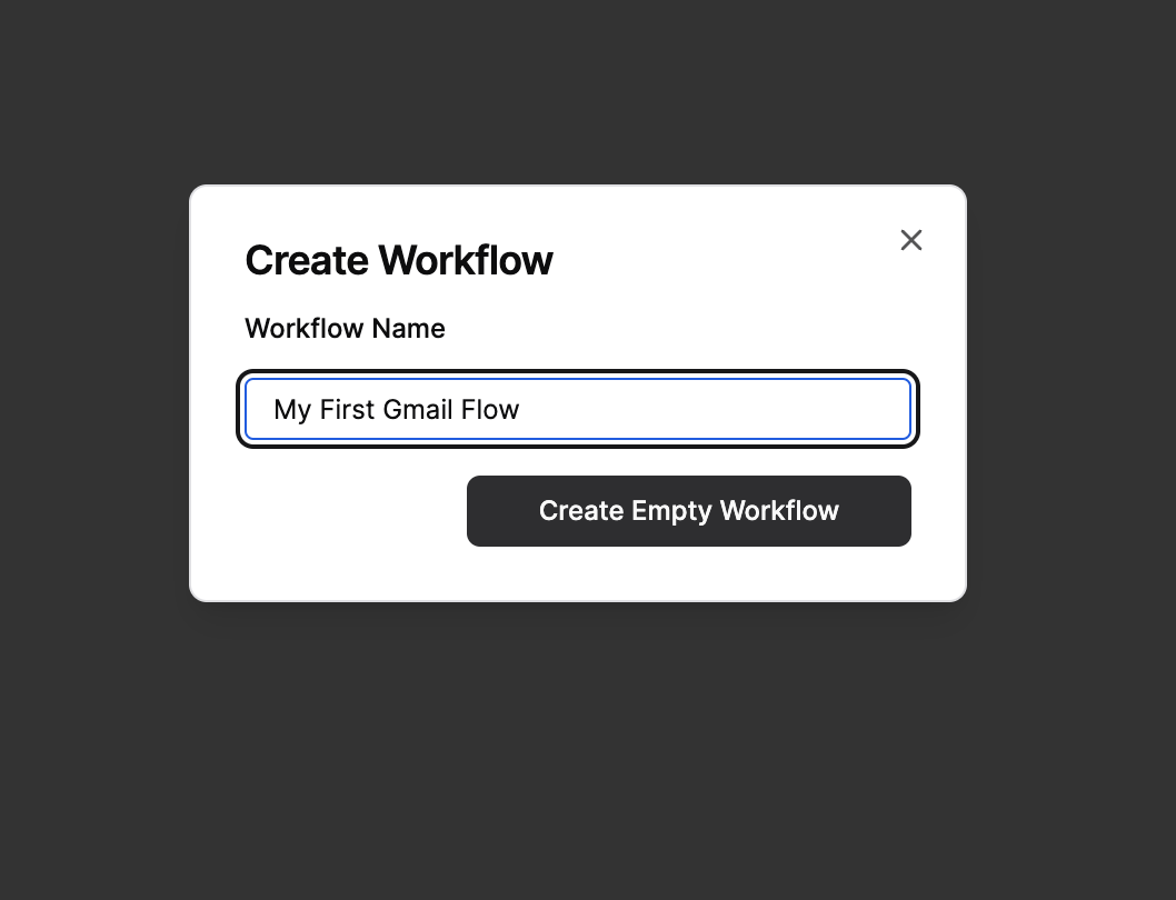 Name Workflow